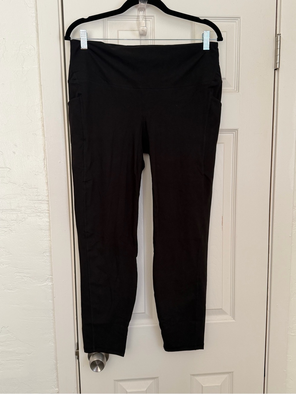 Rae Mode Black Leggings with Side Pockets - 3X